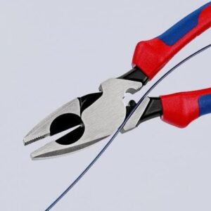 KNIPEX 09 12 240 Lineman's Pliers American Style 240mm