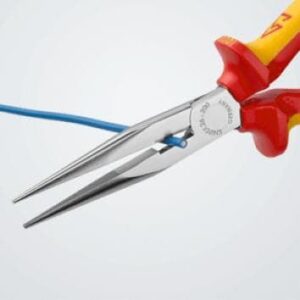 KNIPEX 26 16 200 Snipe Nose Side Cutting Pliers (Stork Beak Pliers) 200mm