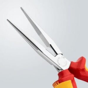 KNIPEX 26 16 200 Snipe Nose Side Cutting Pliers (Stork Beak Pliers) 200mm