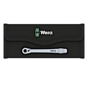 Wera - 8100 SA 8 Zyklop Metal Ratchet Set with switch lever, 1/4" drive, metric, 28 pieces 05004018001