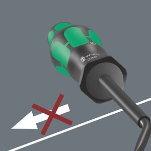 Wera - 338 Actuation tool for terminal blocks (spring cages) 0.6x3.5x81 - 05008102001