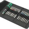 Wera - Screwdriver Interchangeable Blades Set, Kraftform Kompakt 60 Tool Finder 17pcs - 05059303001