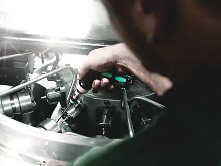 Wera - Series 7400 Kraftform pistol handle, adjustable torque screwdrivers with Rapidaptor quick-release chuck 3.0-6.0 Nm - 05074702001