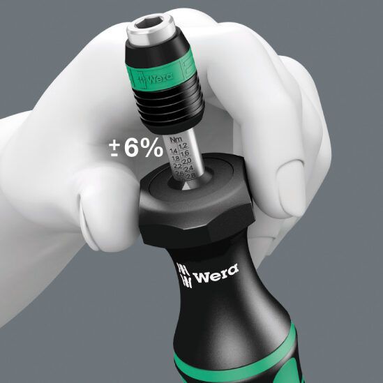 Wera - 7440/41 Kraftform torque screwdriver set 0.3-3.0 Nm, 26 pieces - 05074738001