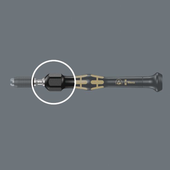 Wera - 1430 Kraftform Micro ESD adjustable torque screwdrivers 0.05-0.11 Nm - 05074804001