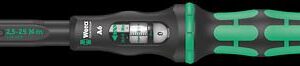 Wera - Click-Torque A 6 torque wrench with reversible ratchet, 1/4" 2.5-25 Nm - 05075605001
