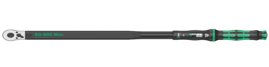 Wera - Click-Torque C 5 Torque Wrench with Reversible Ratchet - 1/2 80-400Nm - 05075624001