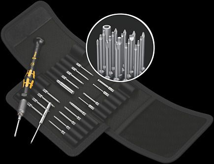 Wera - Kraftform Kompakt Micro 21 ESD 1, 21 pieces- 05135973001