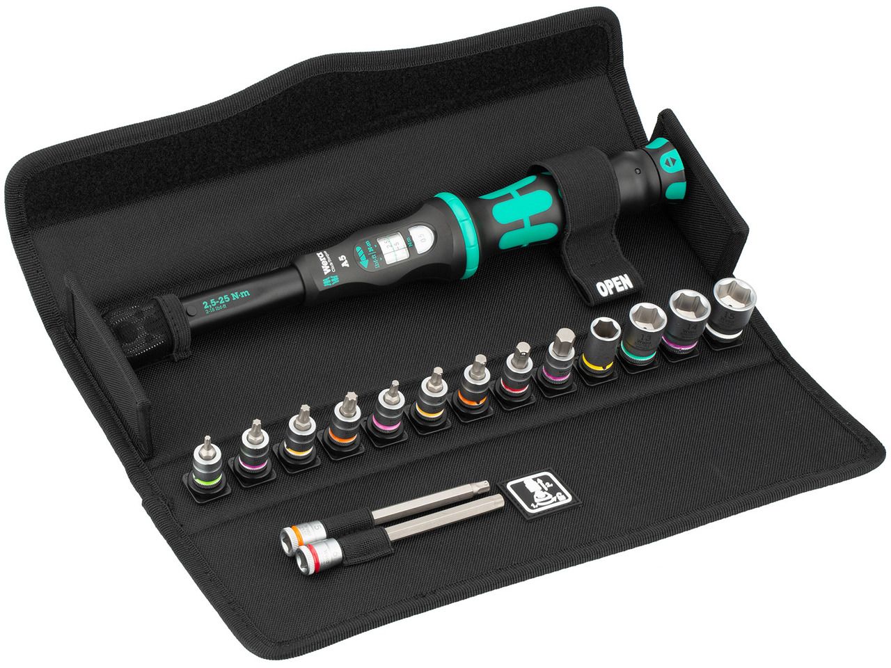 Wera - Bicycle Set Torque 1, 2.5-25 Nm, 16 pieces 05004180001