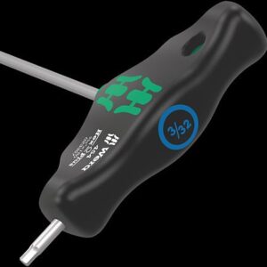 Wera - 454 Imperial T-handle hexagon screwdriver Hex-Plus, imperial