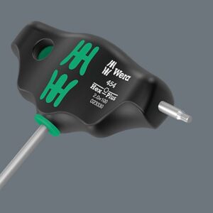 Wera - 454 Imperial T-handle hexagon screwdriver Hex-Plus, imperial