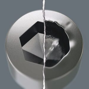 Wera - 454 Imperial T-handle hexagon screwdriver Hex-Plus, imperial