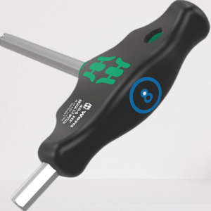 Wera - 454/7 HF Set 1 screwdriver set T-handle screwdrivers Hex-Plus with holding function, 7 pieces - 05023450001