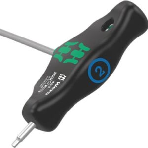 Wera - 454/7 HF Set 1 screwdriver set T-handle screwdrivers Hex-Plus with holding function, 7 pieces - 05023450001