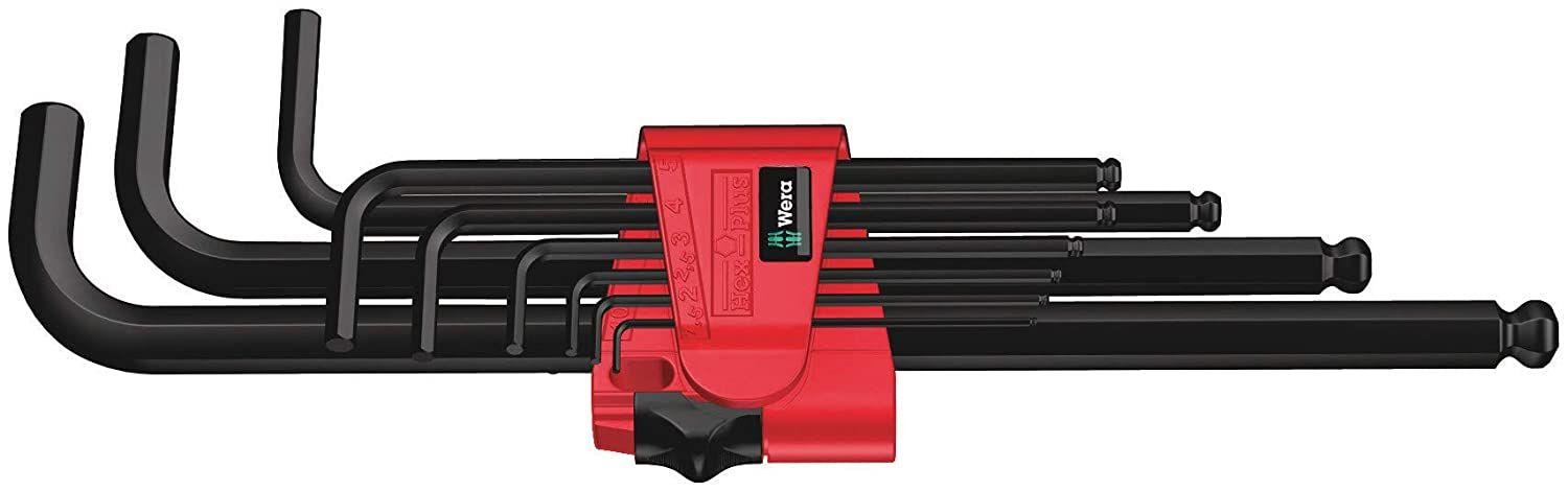 Wera – 950/13 Hex-Plus Imperial 1 L-Key Set, Imperial, BlackLaser 05021728001