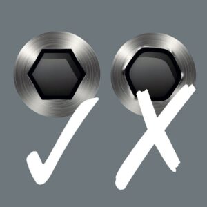 Wera - 950/13 Hex-Plus Imperial 1 L-Key Set, Imperial, BlackLaser 05021728001