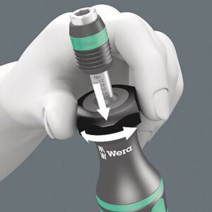 Wera - Series 7400 Kraftform Adjustable Torque Screwdriver with Rapidaptor Quick-Release Chuck 0.10-0.34 Nm - 05074770001