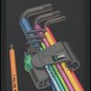 Wera - 950/9 Hex-Plus Multicolour 1 SB Multicolour L-key set, metric, BlackLaser, 9 pieces - 05073593001