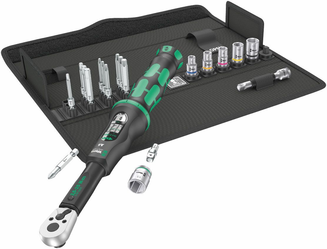 Wera - Click-Torque A 6 Set 1, 2.5-25Nm, 20 pieces - 05130110001