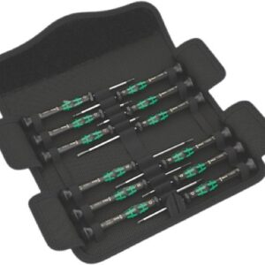 Wera - Kraftform Micro 12 Universal 1 Screwdriver Set for Electronic Applications, 12 pieces 05073675001