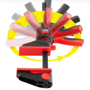 Bessey - One‑handed clamp with rotating handle150/80 - EZ360-15