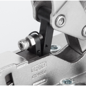 Bessey - Vertical toggle clamp with open arm and horizontal base plate - STC-VH20