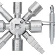 KNIPEX 00 11 01 TwinKey for all standard cabinets and shut-off systems 92 mm