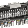 Wera – Tool-Checks and Bit-Checks with Zyklop mini ratchet – 38 pieces – 05200995001