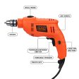 BLACK + DECKER 10mm VARIABLE SPEED DRILL